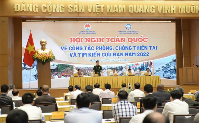 Hội nghị toàn quốc về phòng, chống thiên tai và tìm kiếm cứu nạn năm 2022