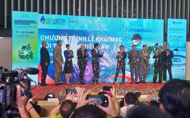 TP.HCM: 450 đơn vị tham dự triển lãm về công nghệ môi trường, cấp thoát nước và xử lý nước thải