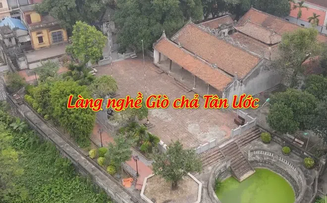 Làng nghề giò chả Tân Ước