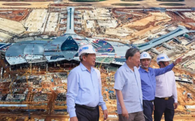 Trước thời khắc lịch sử, Tổng Bí thư Tô Lâm tới thăm và kiểm tra đại dự án 16 tỷ USD hàng đầu Việt Nam