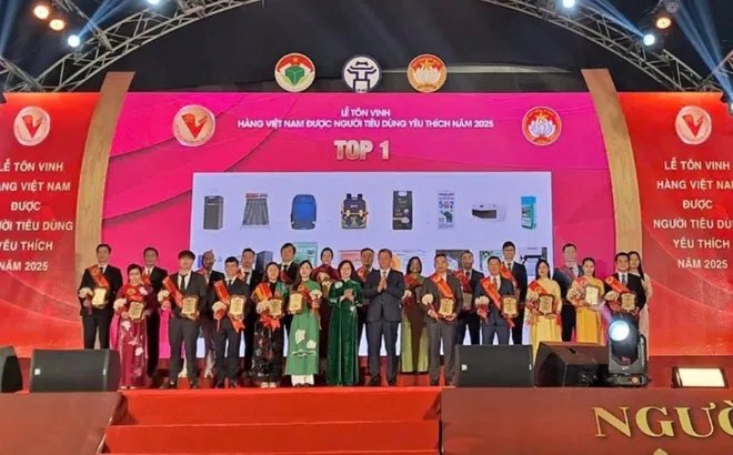 Hà Nội: Vinh danh 150 sản phẩm hàng Việt Nam được người tiêu dùng yêu thích