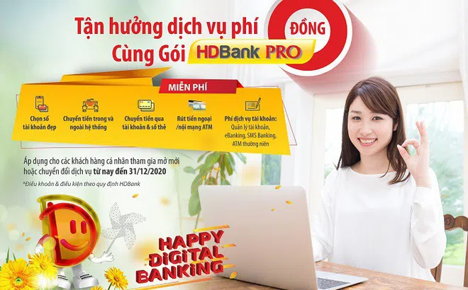 HDBank thúc đẩy thanh toán không tiền mặt