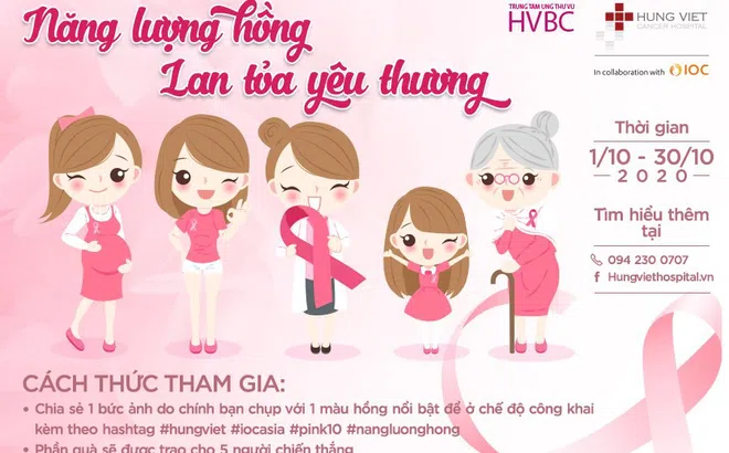 Cuộc thi ảnh: 'Năng lượng hồng – Lan tỏa yêu thương'