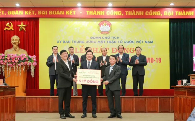 Tập đoàn Hưng Thịnh ủng hộ 5 tỉ đồng phòng chống dịch Covid-19
