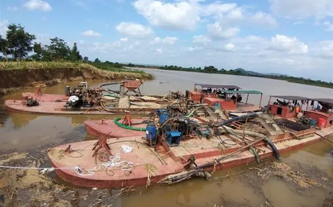 Đồng Nai: Liên tục phát hiện đối tượng bơm hút cát trái phép