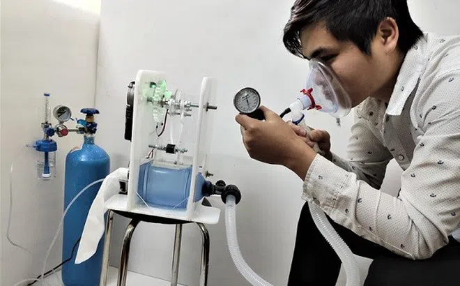 Trường Đại học Điện lực: Nghiên cứu thành công máy trợ thở, chung tay đẩy lùi dịch bệnh Covid-19