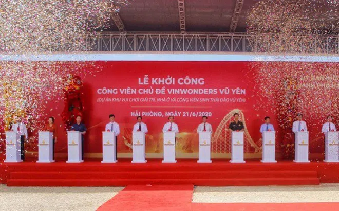 Vingroup khởi công công viên chủ đề lớn nhất Việt Nam