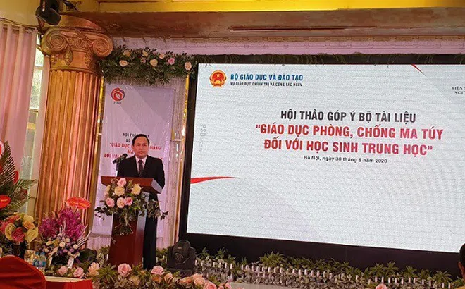 PSD tổ chức hội thảo góp ý 'Bộ tài liệu giáo dục phòng, chống ma túy đối với học sinh trung học'