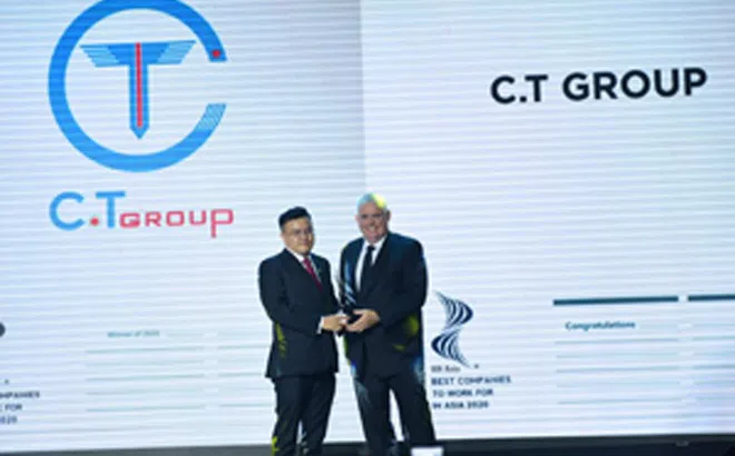 Tập đoàn C.T Group được vinh danh 'Nơi làm việc tốt nhất Châu Á'